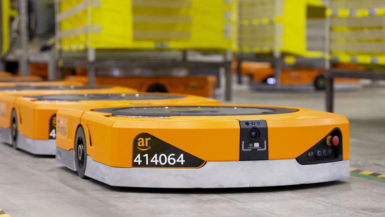 Amazon’s Warehouse Robots
